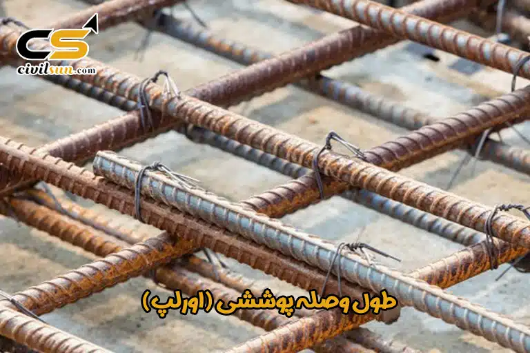 طول وصله پوششی