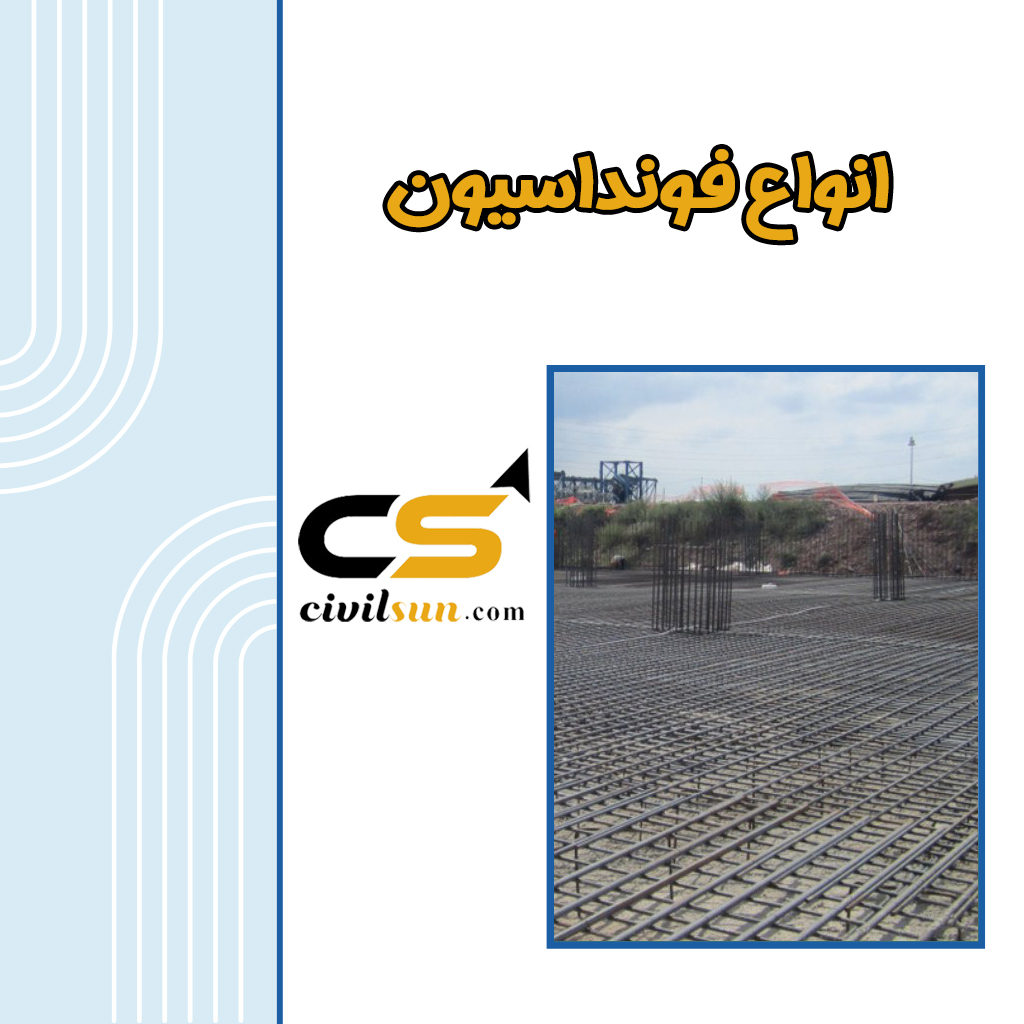 انواع فونداسیون (پی) کدام است؟
